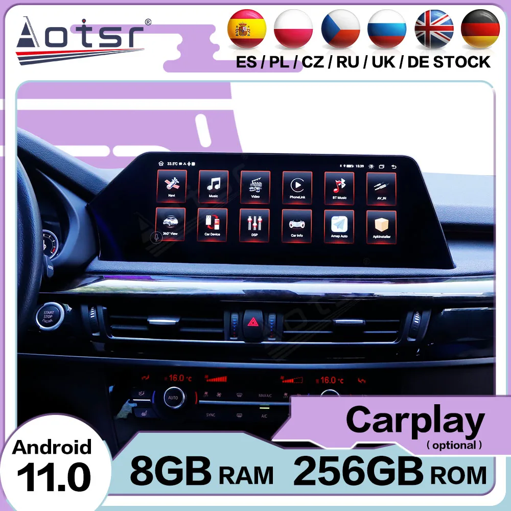 Android 11 мультимедиа для BMW X5 F15 X6 F16 2009 2010 2011 2012-2016 2017 2018 2019 GPS навигация автомобильное