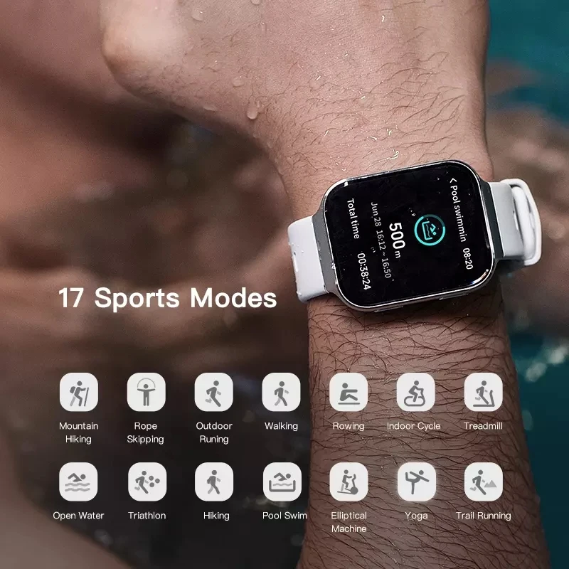 70mai Смарт часы Bluetooth GPS Спорт Heart Rate Monitor 5ATM Водонепроницаемый 70 mai Saphir Smartwatch