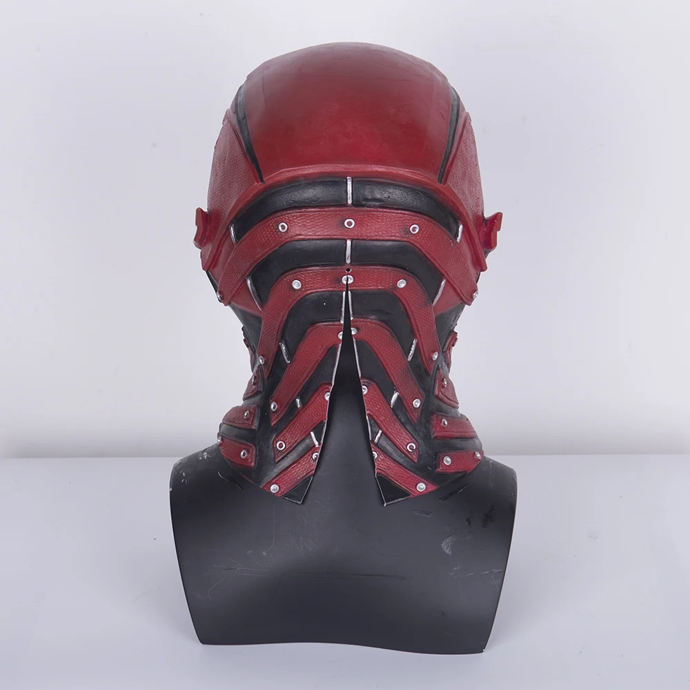 1 шт. маска Лиги Справедливости из фильма флэш Аллен косплей шлем красная для