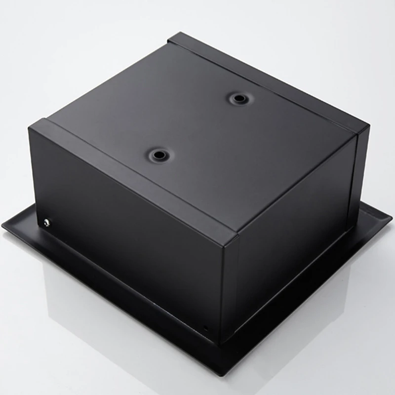 Встраиваемый держатель для туалетной бумаги коробка из нержавеющей стали с