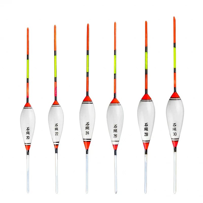 

10pcs/Lot Fishing Floats Balsa Flotteur Peche Shallow Water & Ice Groupers Floating Bobbers Six Models Fishing Accessories