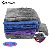 Microfiber Towel Car Interior Dry Cleaning Kitchen Towels Car Wash Supplies Home Appliance Auto Detailing Rag Products Tools