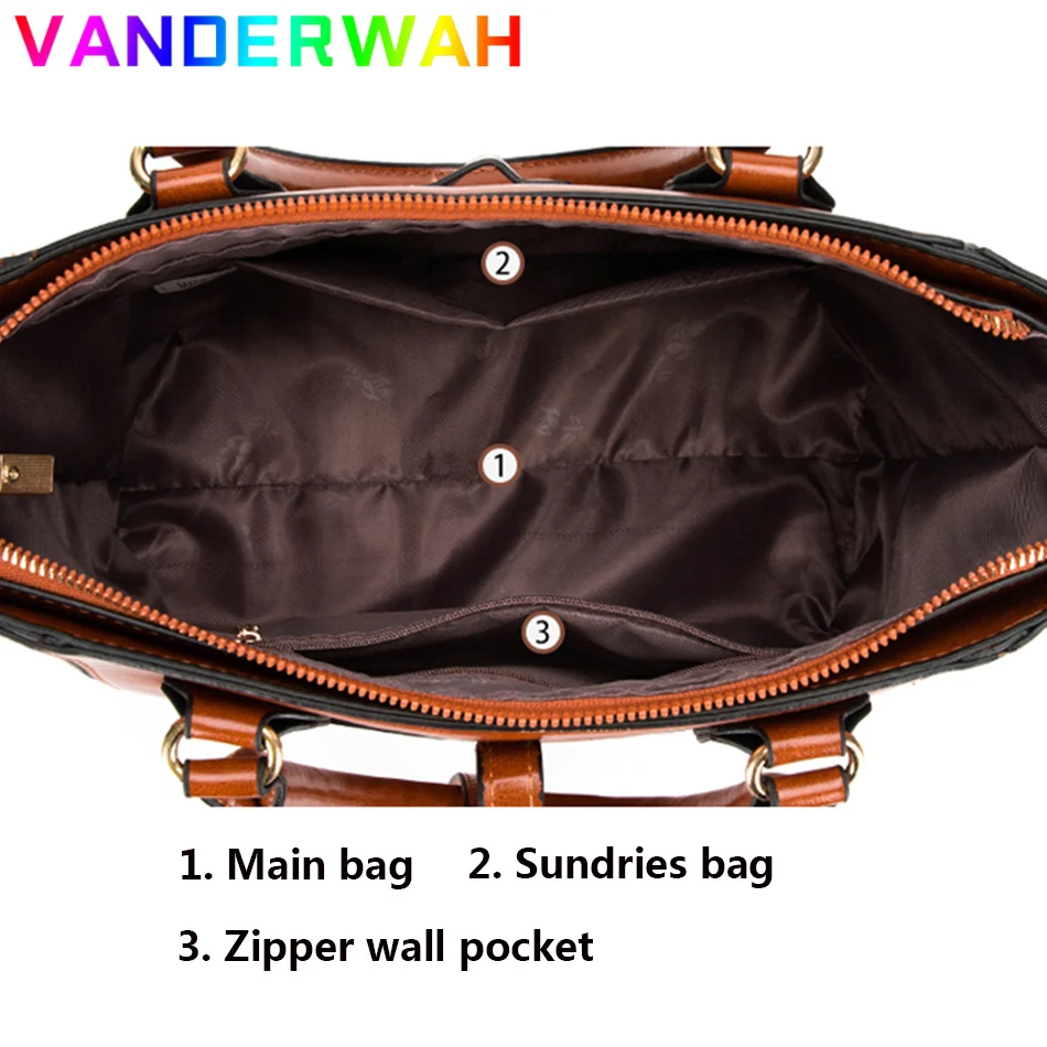 

Luxury Designer Composite Bag PU Leather Women Casual Tote Bags Female Shoulder Messenger Tote Handbags Crossbody Shopping Sac