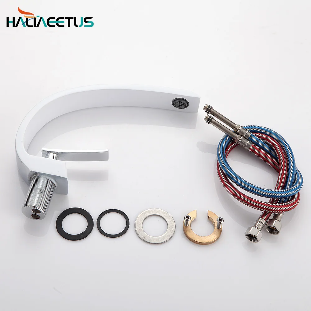 Haliaeetus смеситель для ванной комнаты латунный хромированный кран щетка раковины