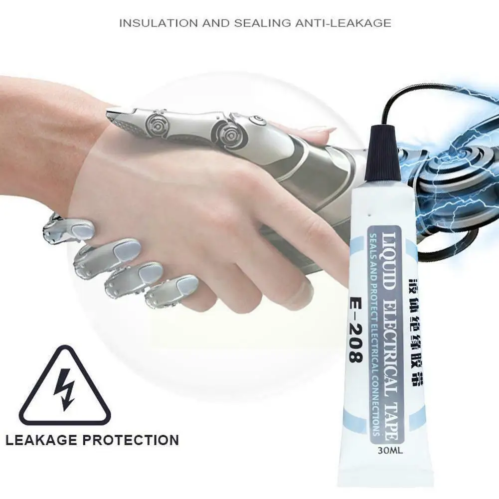 

Liquid Insulation Tape Electrical Tape Tube Paste Waterproof Dry Fast Anti-uv O6r1