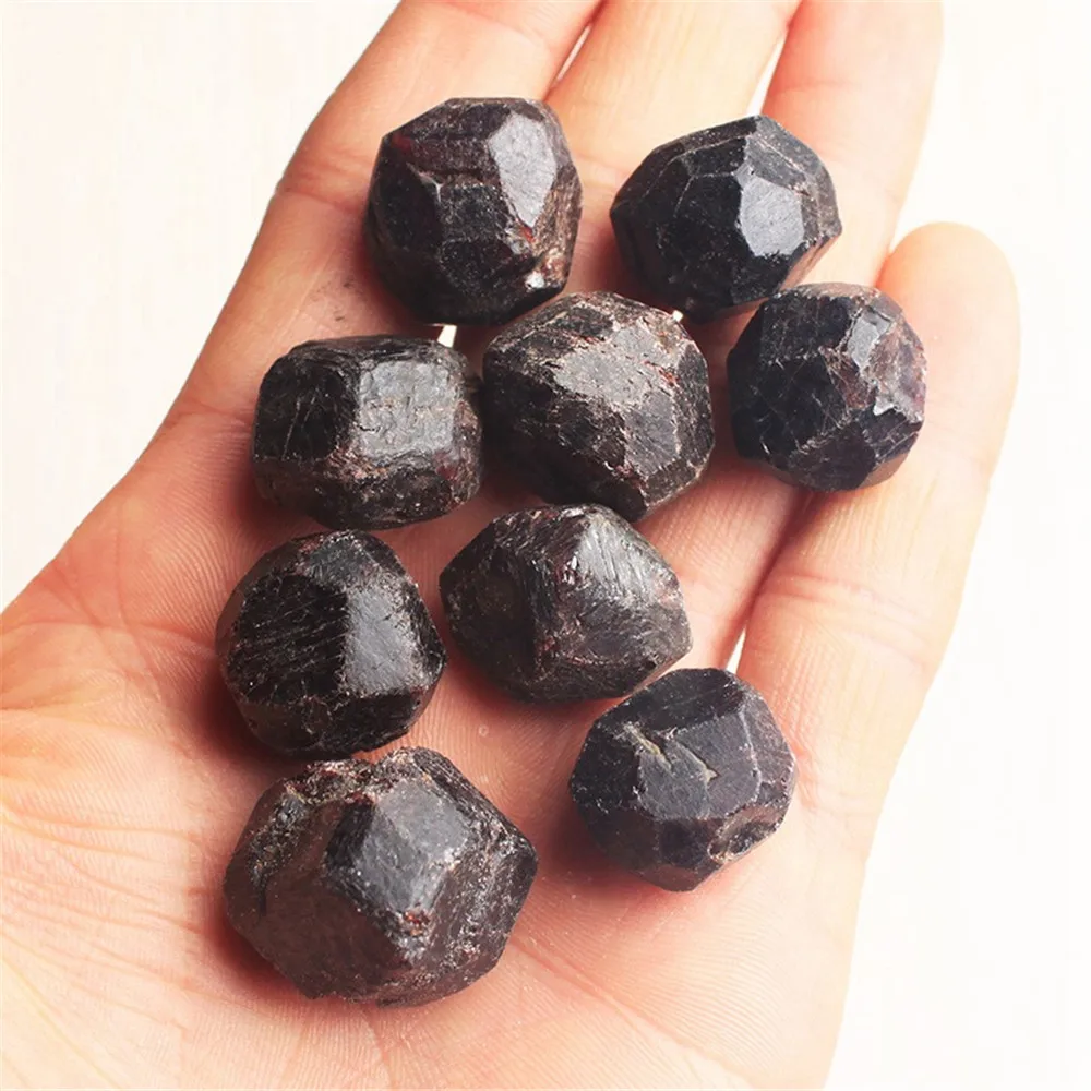 108g 9PCS New Find Raw Natural Rare Garnet Crystal Specimens sl009 eBay