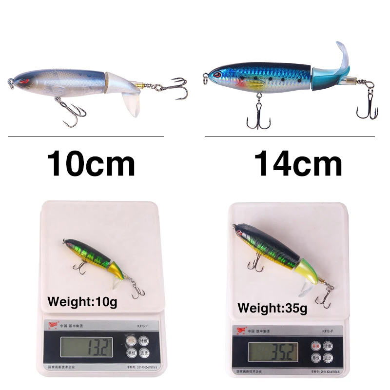 Whopper Plopper 13/15/35g Swimbait Hard Lure VIB Jig bait for Fishing Rotating Tail Topwater Fishing Tackle Sea Spoon for pike