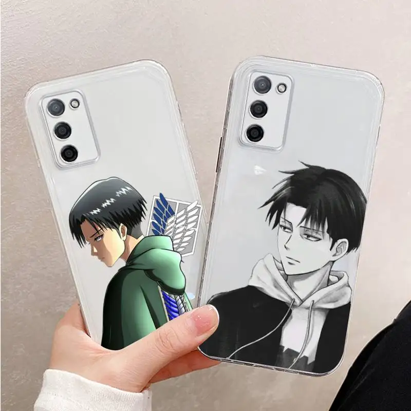 

attack on titan Phone Case For Xiaomi Mi 11 Ultra Lite 10 Redmi Note 9 8 7 9a K30S K40 Pro Transparent Coque