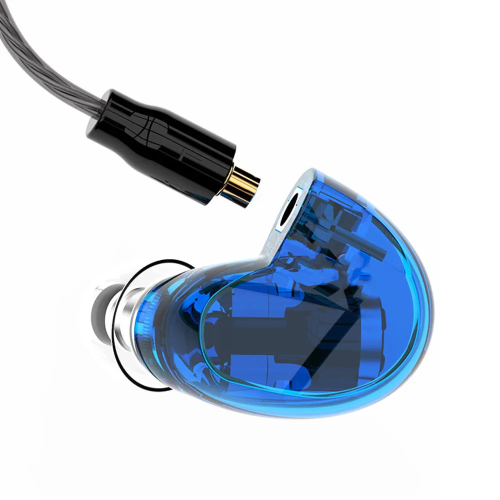 FDBRO ASY MMCX съемный кабель HIFI DJ монитор спортивные наушники гарнитура вкладыши UE SE535 гибридные сбалансированные арматурные наушники в ухо