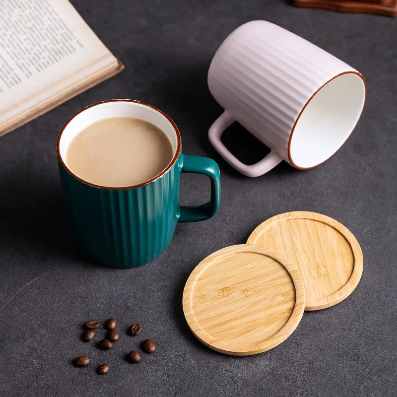 400 мл домашние креативные керамические кофейные кружки чашки для воды кафе чая