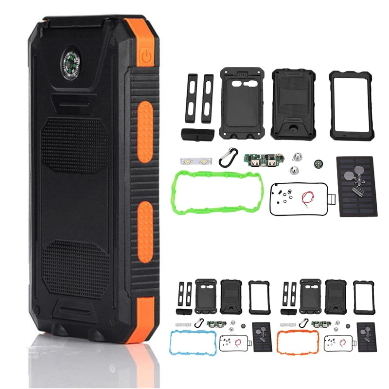 Водонепроницаемый двойной светодиодный светильник USB интерфейс панели