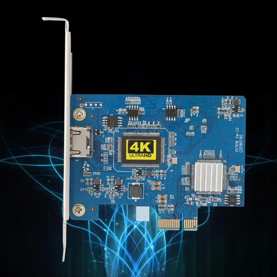 ТВ-тюнер для windows 10 ПВХ PCI-E к HDMI высокой четкости видео захвата карты поддержка 4 к 30 Гц для Windows XP SP2