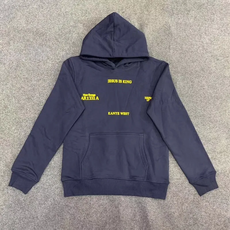 Толстовка с капюшоном Иисус-король LA для мужчин и женщин | Мужская одежда