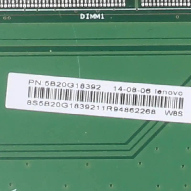 Материнская плата для ноутбука 5B20G18392 LENOVO Ideapad FLEX2-15 материнская 13308-1 DDR3L |
