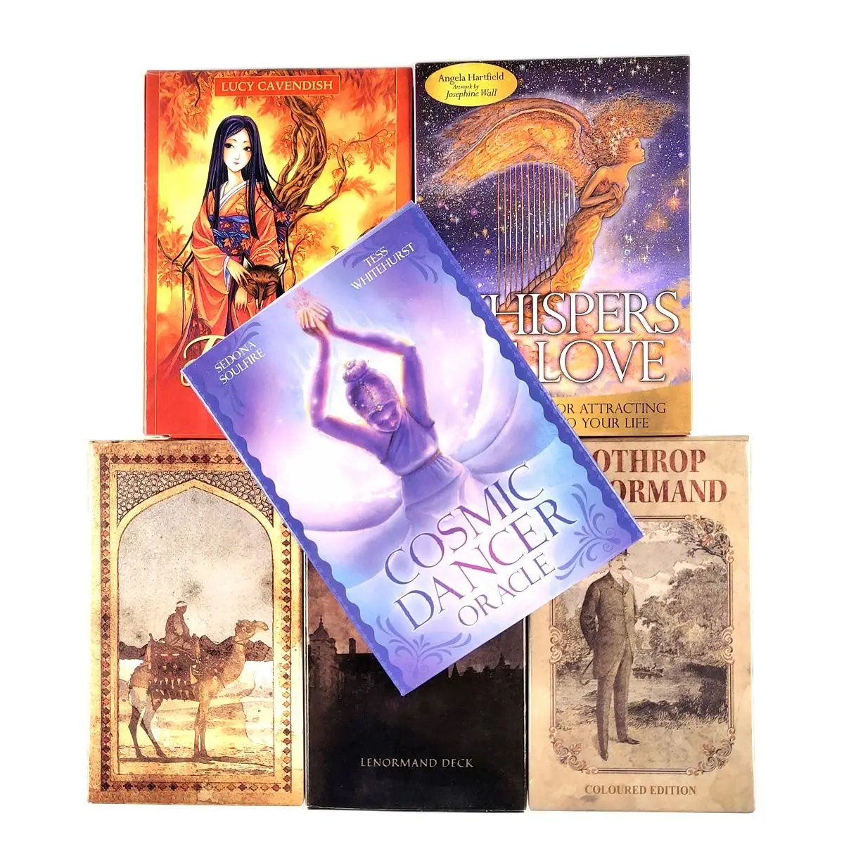 

Hot Sell Cosmic Dancer Tarot Cards High Quality Tarot Deck With Guidebook Board Game For Fate Divination Entertainment Game
