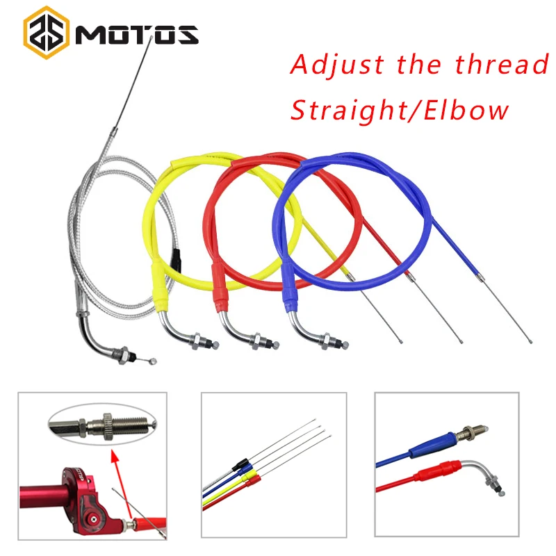 Прямой/угловой Универсальный муфта тормоза мотоцикла ZS M10 дроссельная заслонка