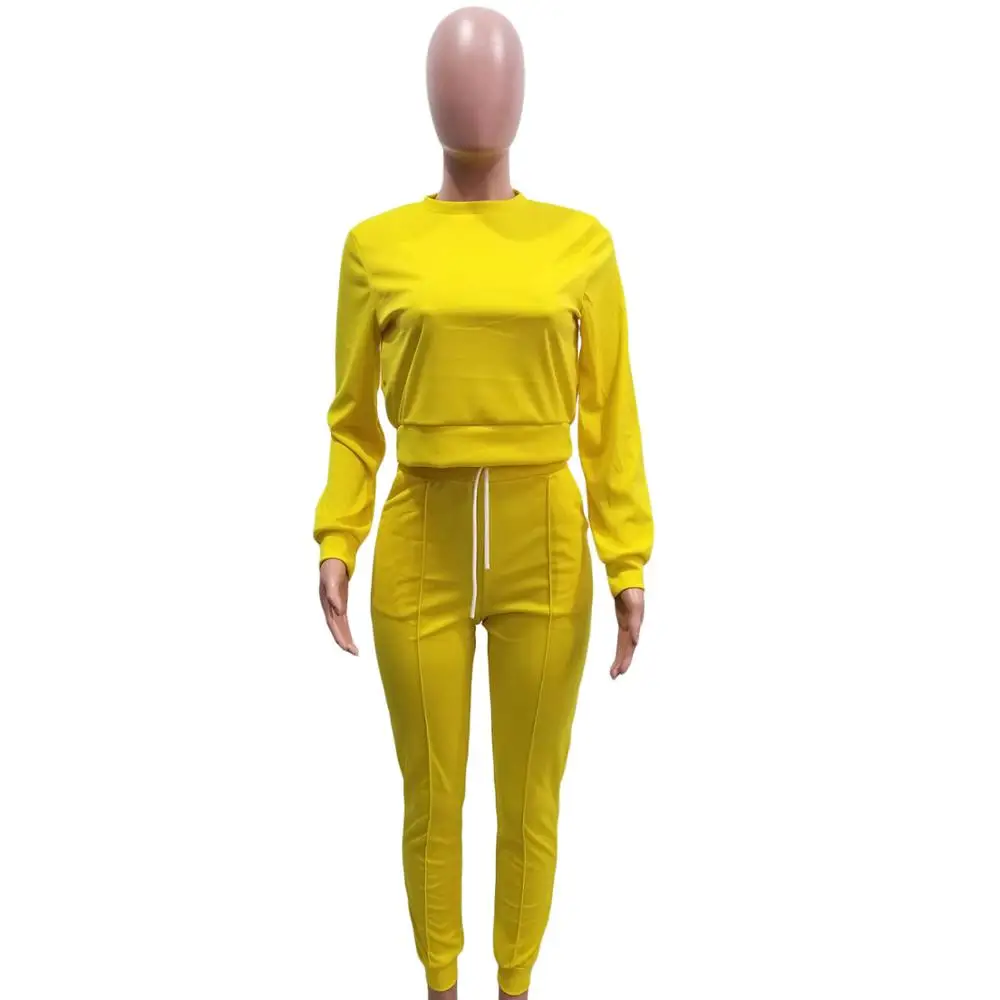 

two piece set women 2 piece set women outfits tracksuit for female fall clothes 2020 2 pieces sets long sleeve pullover pants