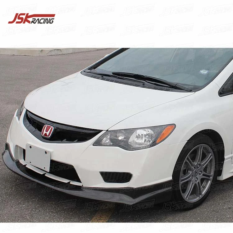 2006 2010 T R Стиль углеродное волокно передняя губа для HONDA CIVIC FD2 JDM(JSKHDCVD2033)|carbon fiber front