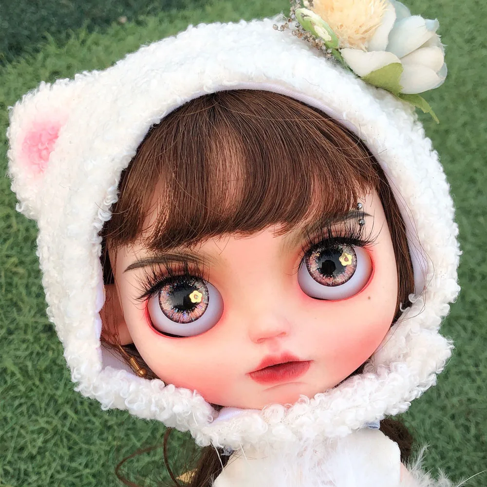 Neo Blyth кукла NBL 1/6 BJD индивидуальное матовое лицо коричневые волосы мультфильм