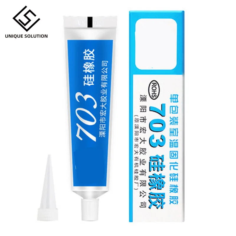 Бесплатная доставка 45 г силиконовый промышленный клей 704 705 703 RTV каучук белый