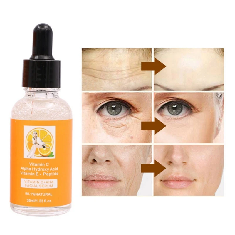 Антивозрастная жидкость для восстановления кожи с витамином C | Красота и