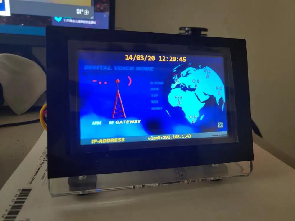 От BI7JTA дуплексный MMDVM UHF VHF UV Hotspot для P25 DMR YSF DSTAR NXDN + Raspberry Pi 3B акриловый чехол 3 2/4