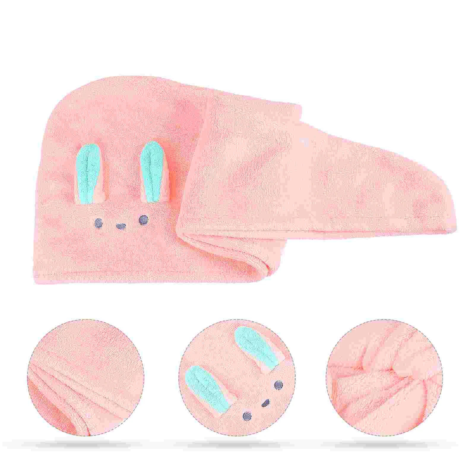 

Милая шапка для сушки волос, впитывающее полотенце для сушки волос, мультяшная шапка для купания