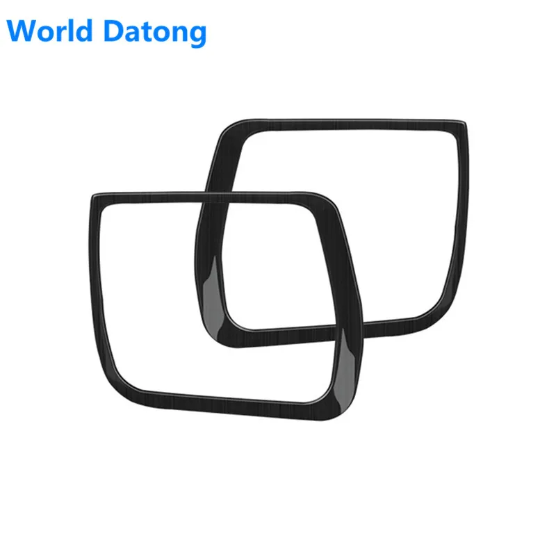 

Interior Central Instrument Side Air Conditioning Outlet Decorative Frame Stainless Steel Trim for VOLVO XC60 2018 2019 2020