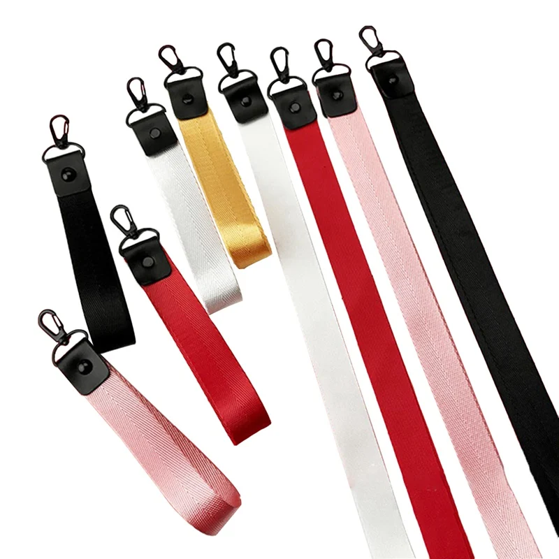 Одноцветный милый ремешок для ключей ID карты мобильный телефон Huawei USB держатель