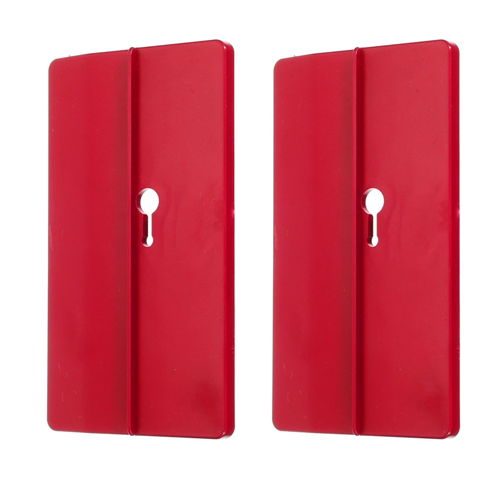 

2pcs Room Ceiling Sloped Walls Decoration Positioning Plate Plasterboard Fixing Board Supporting Installing Drywall Fitting Red