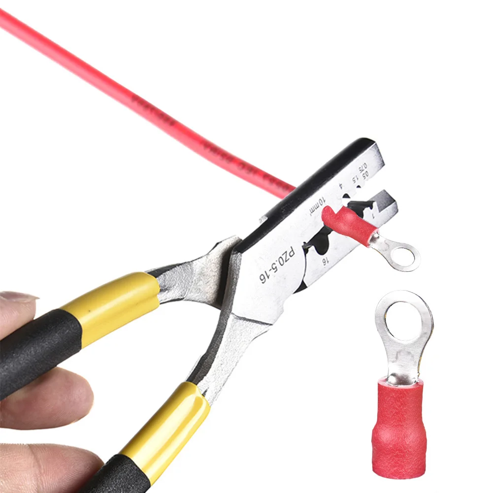 

102pcs Ring Terminal Copper Crimp Connector Insulated Cord Ring End Terminal Set Wire Terminals Connector CZ0100463