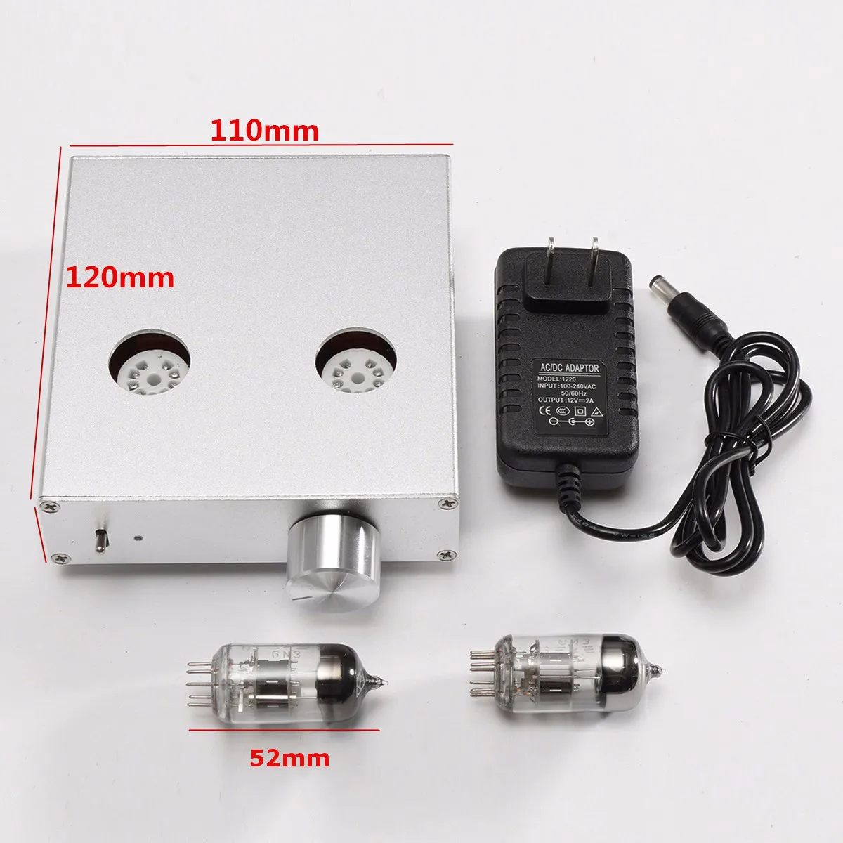 

Mini Audio Preamp 6N3 Stereo HiFi Vacuum Valve Tube Amplificador Pre-Amplifier Bile Tube Preamp DIY Home Theater Desgin Kit