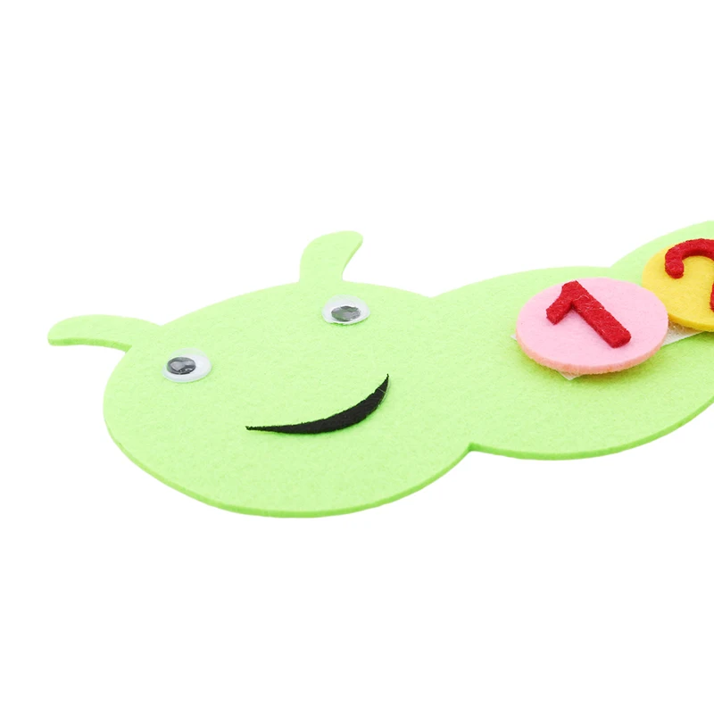 Montessori Mathematical Game Color Sorting Caterpillar Preschool Kindergarten Teaching Aid Educational Early Learning toys