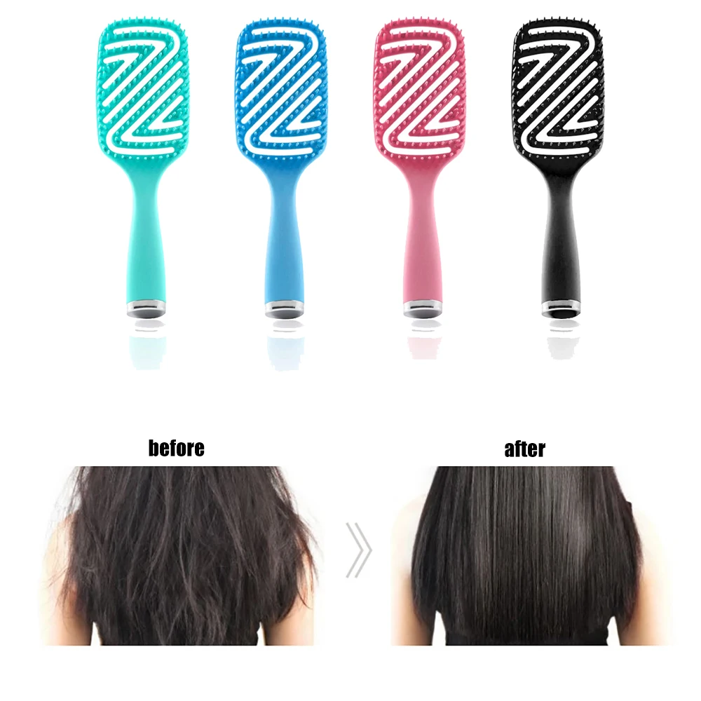

Hair Styling Comb Massage Comb Curved Hair Comb Salon Styling Comb Anti-static Comb Hairdressing Care Comb