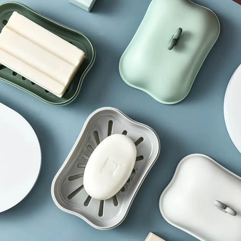 

Бытовая дренаж для мыла, полка для мыла в ванную комнату, Коробка для мыла с крышкой, держатель для мыла в ванную комнату, сушилка для мыла, по...