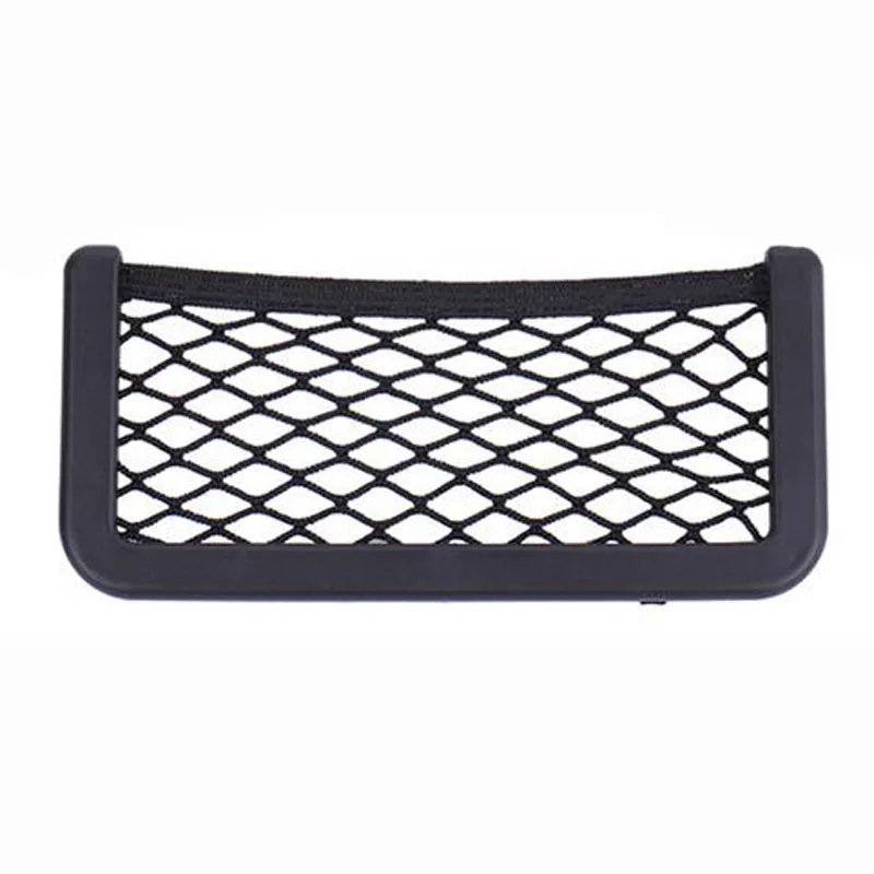 15x8cm Auto Storage Organizer Mesh Net Bag Holder Interior Accessories Car Seat Back Stowing Tidying 5Pcs/lot | Автомобили и