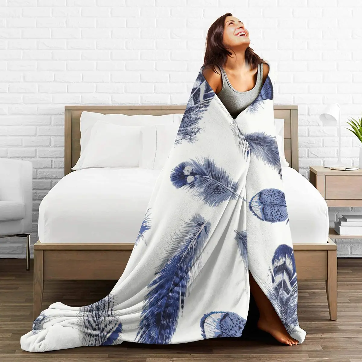 

3D printed blankets for children and adults, warm sofas made for winter, school, family, travel, picnics