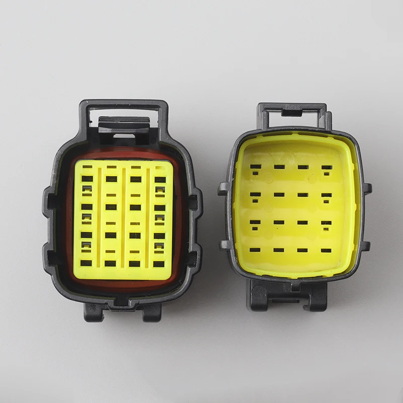 100 комплектов 16 Pin way 368047 1 368050 Tyco AMP Denso квадратный мужской женский электрический