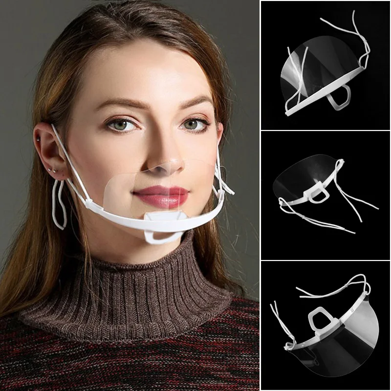 Цельнокроеное платье шеф повар официант Еда Услуги обработки Маски Рот крышка