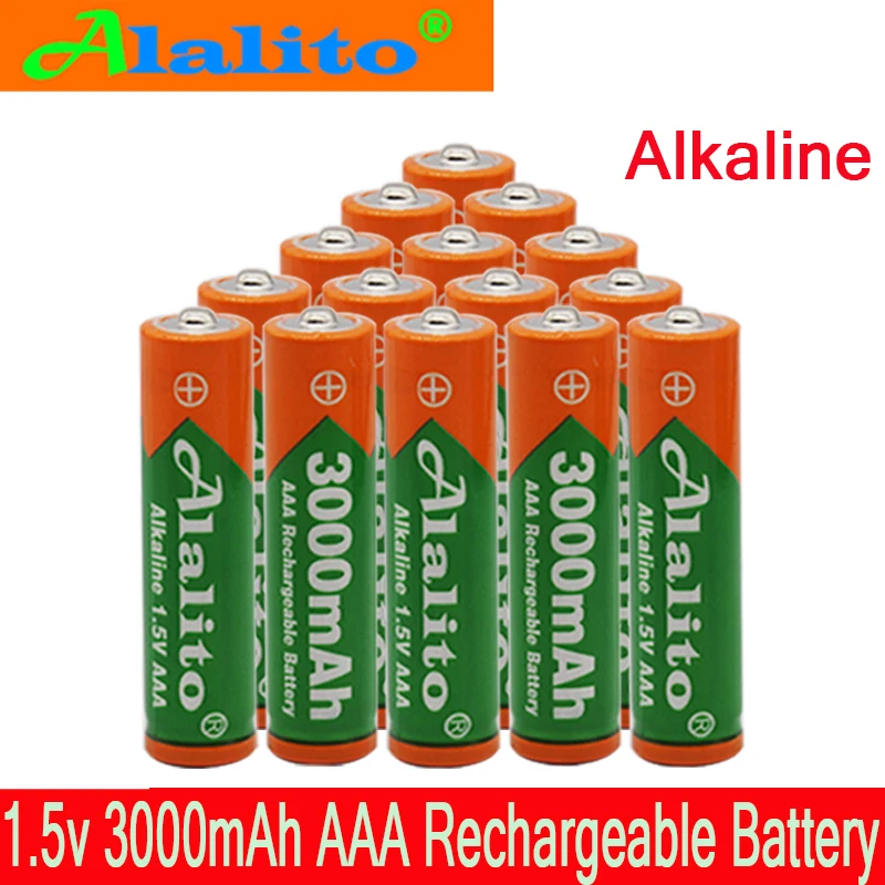 Бренд 3000mah 1,5 V AAA щелочная батарея AAA аккумуляторная батарея для дистанционного управления игрушечный светильник Batery Smoke