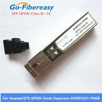 sfp transceiver module olt gpon class b sc connector sfp fiber optic modules compatible with huweizte gpon cards sfp modules