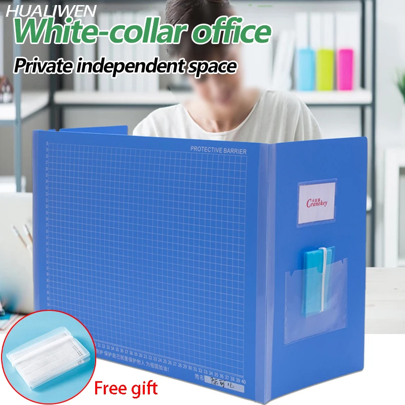 

Multifunctional Student Table Divider Desk Partition Baffle Cubicle Desk Isolation Board Privacy Protection Compartment Dining