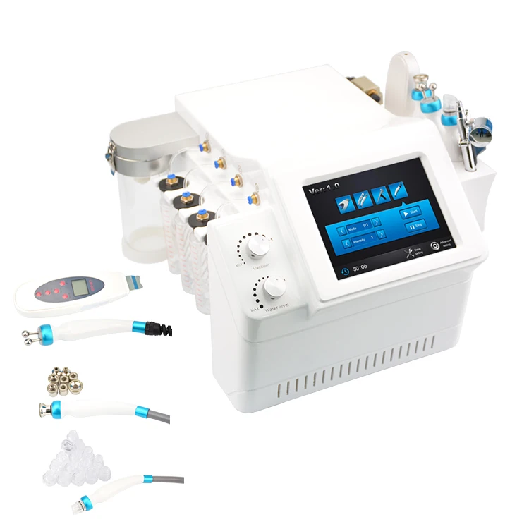 

Portable oxygen facial hydrodermabrasion water aqual peeling Device aqual Facial Dermarbasion Diamond Microdermabrasion machine