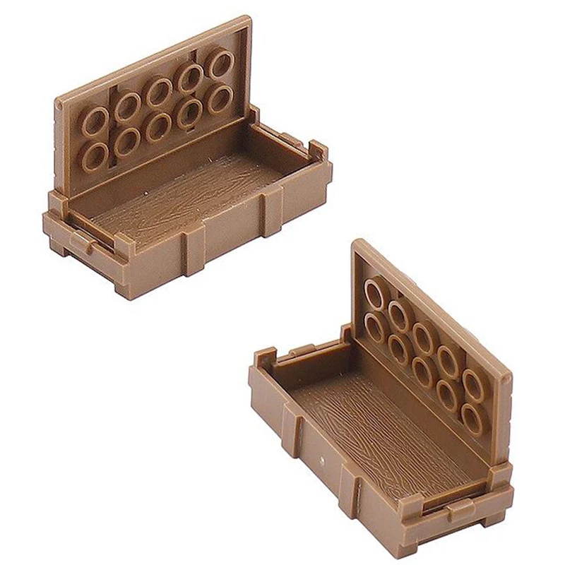 Материал коробка солдатские фигурки Военная мировая война 2 Коробка оружия армия