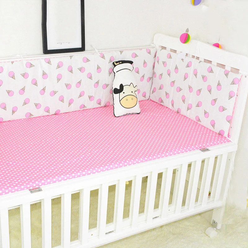 Детский бампер в кроватку для новорожденных протектор детской кровати вокруг