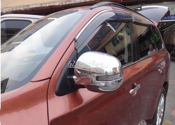 Зеркальная Крышка для Mitsubishi Outlander 2013 2014 2015 2016 специальный модифицированный