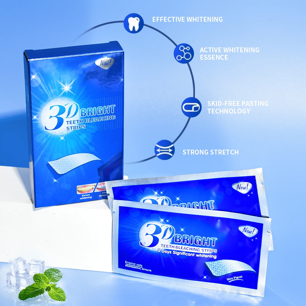 Y-kelin Teeth Whitening Strips White Tooth Dental Kit Oral Hygiene Care Strip False Veneers Dentist Whiten Fake | Красота и здоровье