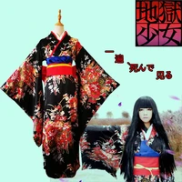 anime hell girl enma ai cos kimono gorgeous original anime cosplay costume
