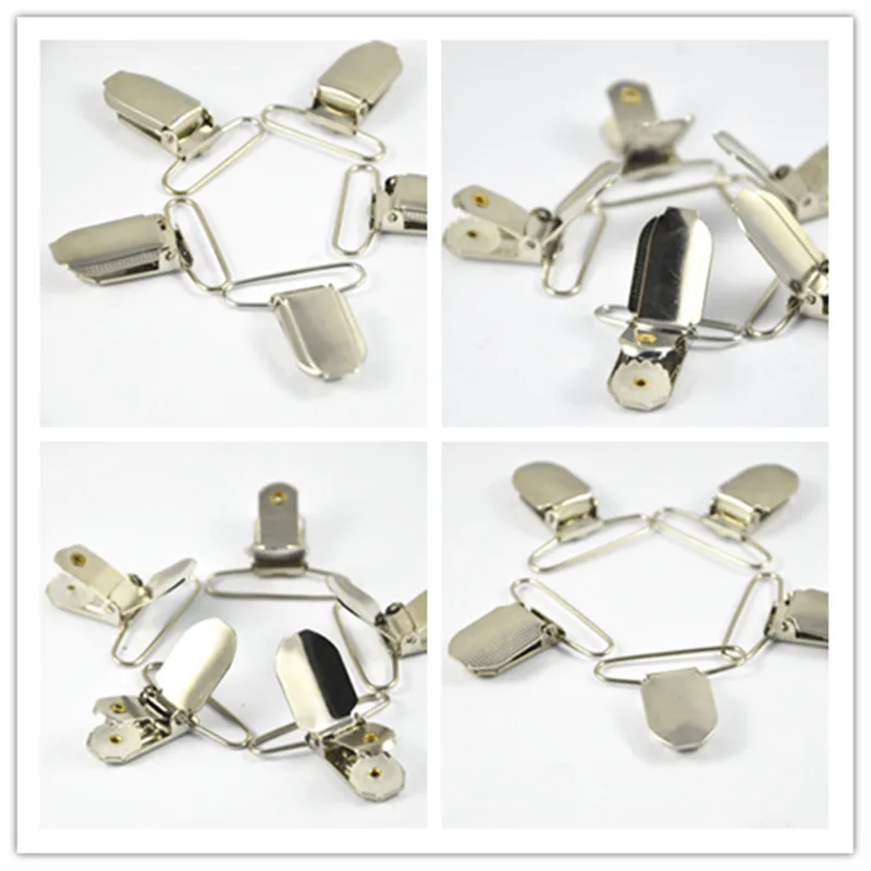 Подтяжки бронзовые в античном стиле для соски пустышки 20 шт.|Зажимы одежды| |