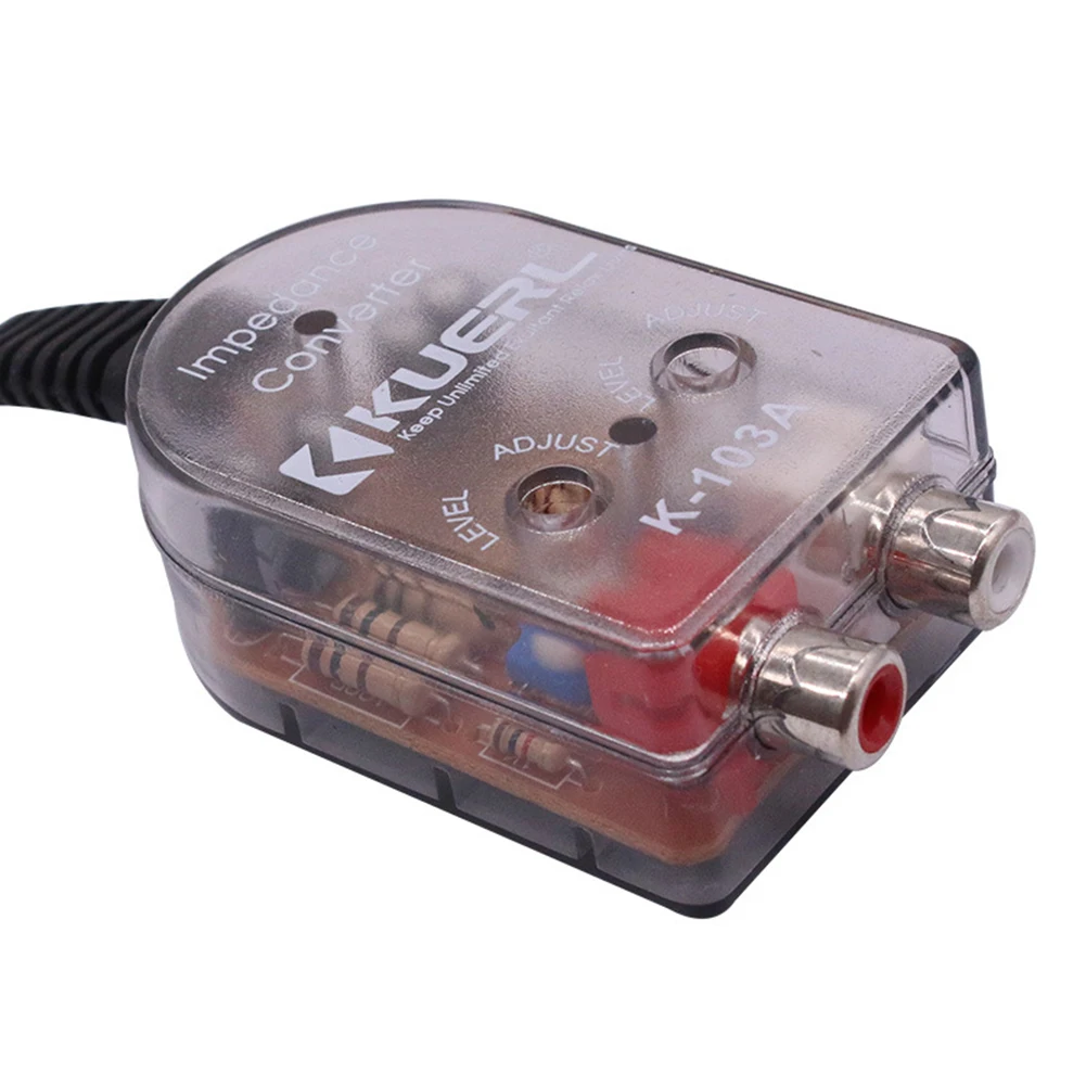 Автомобильный стерео прочный выходной сигнал от высокого до низкого уровня